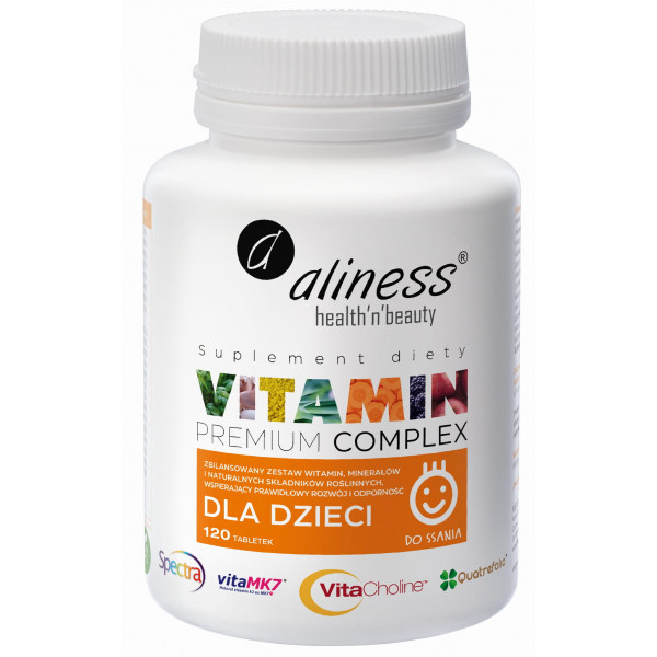 Premium Vitamin Complex dla dzieci ( tabletki do ssania)